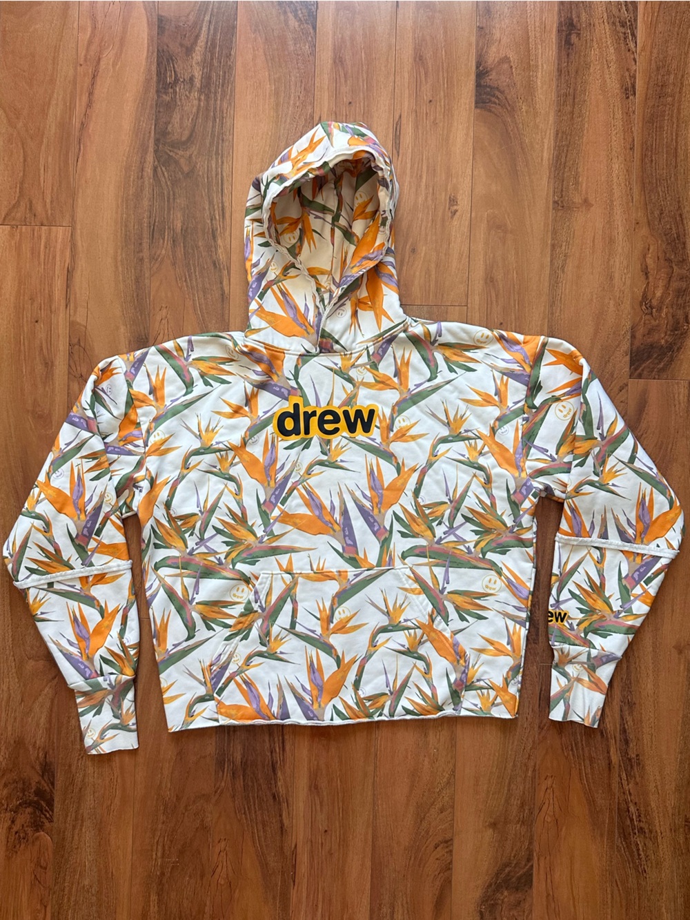 Drew House Secret “Birds Of Paradise”Deconstructed Hoodie (Limited Edition)